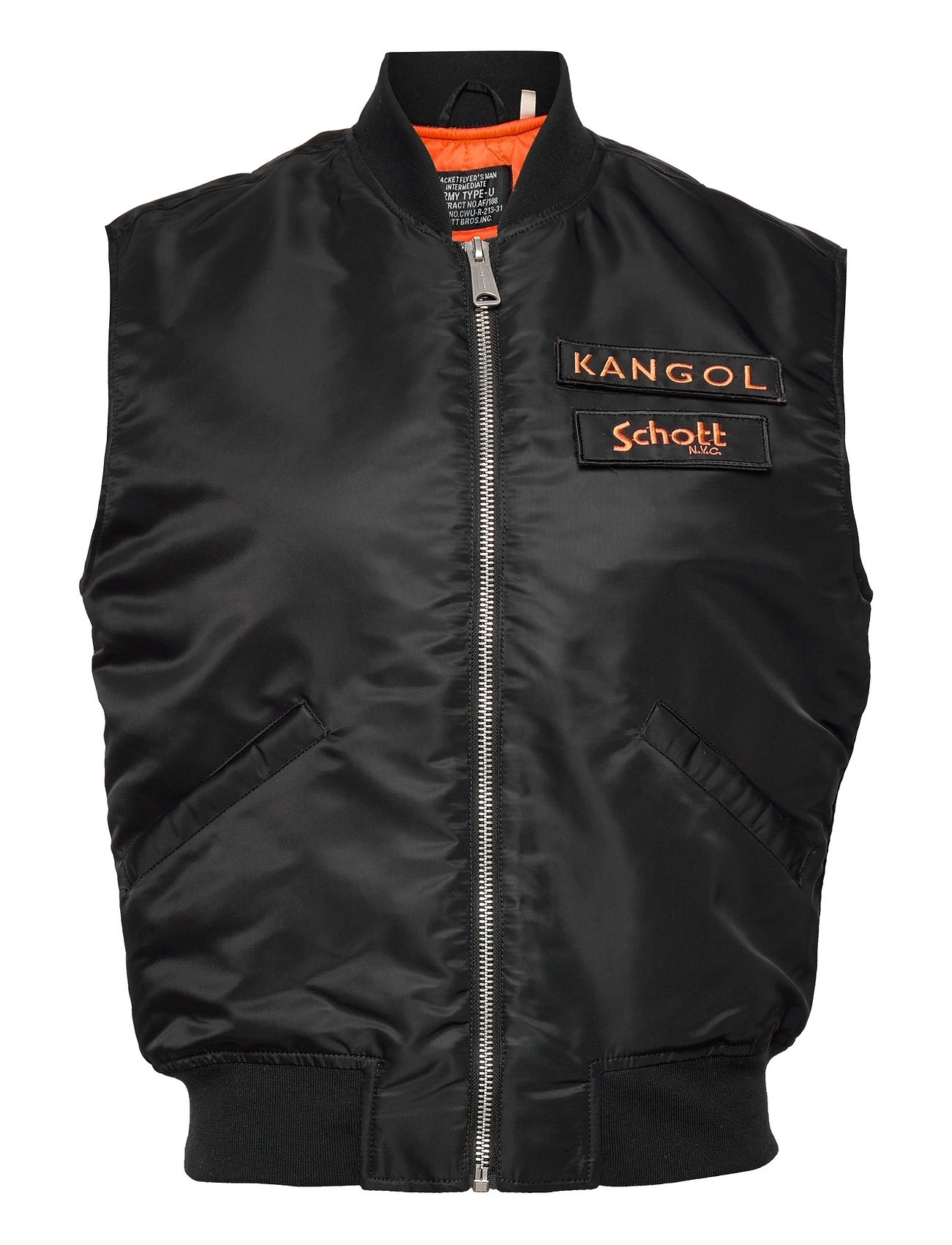 Kangol long bomber deals jacket ladies