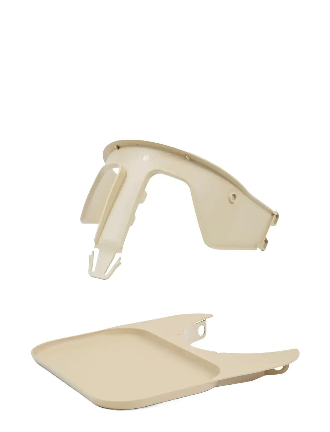 KAOS Kaos Klapp Safety Rail & Tray, One Size, Beige, Spisesteder Og Bordtilbehør > Bakker, Unisex