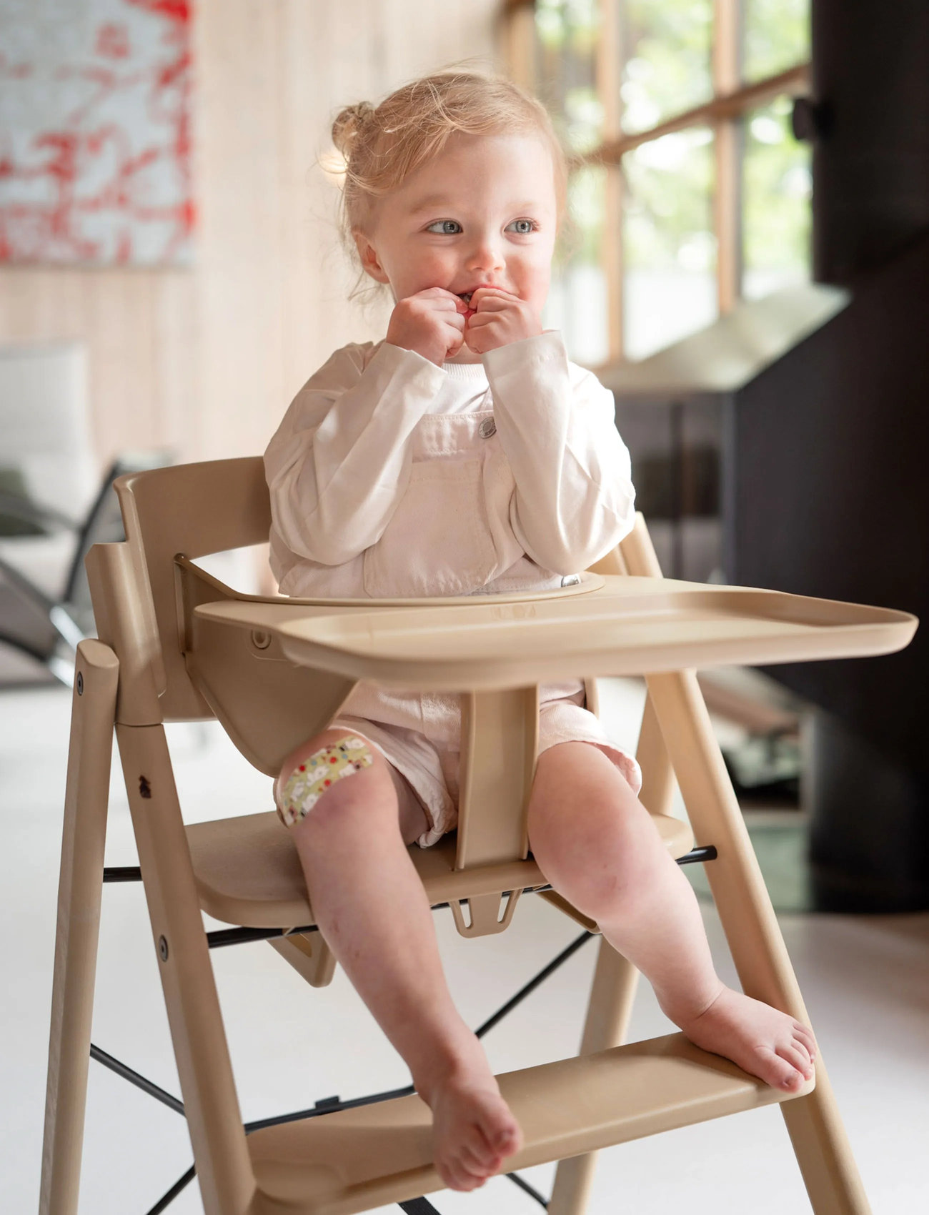 KAOS Klapp Tray Dessert Sand, One Size, Beige, Baking & Cooking > Trays, Børn