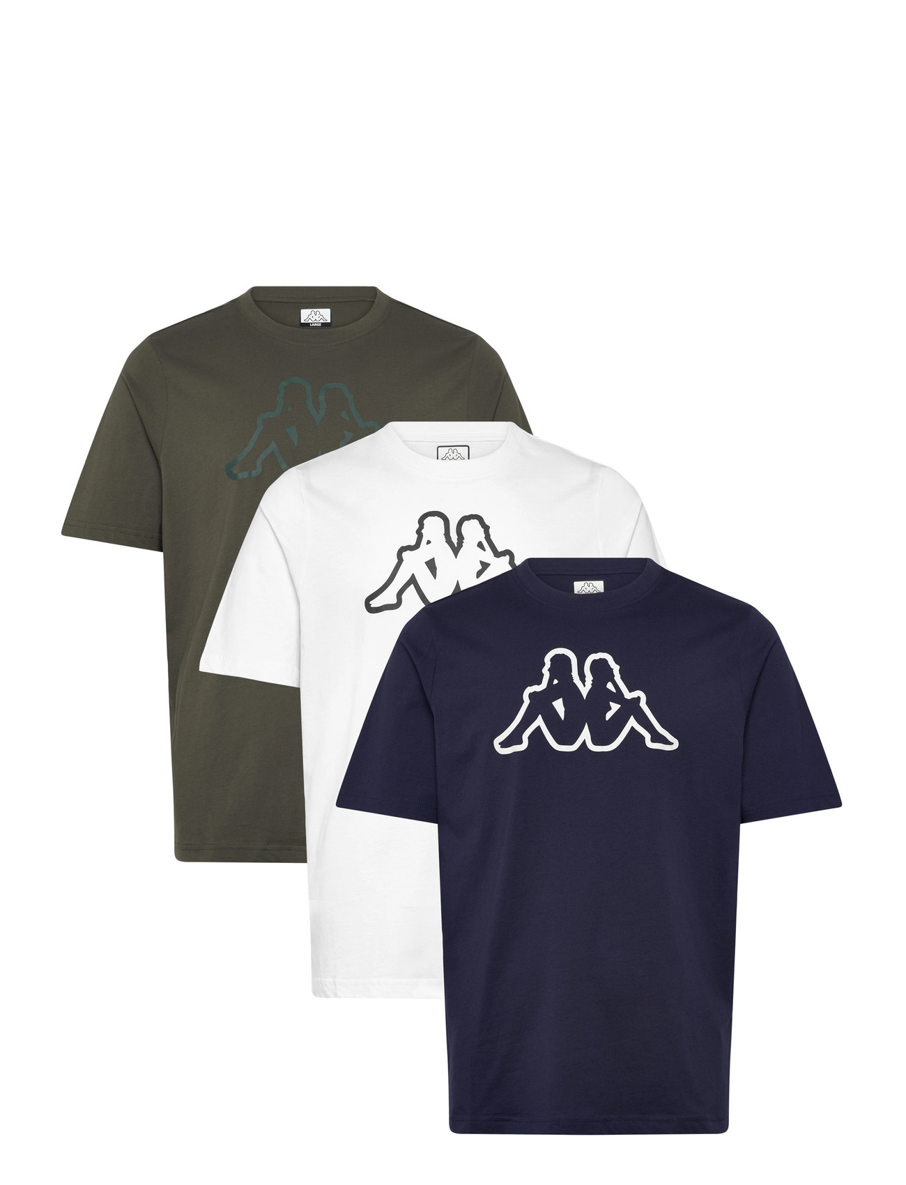 KAPPA Km - Logo Korpo Cromen Khaki - XS - Damen