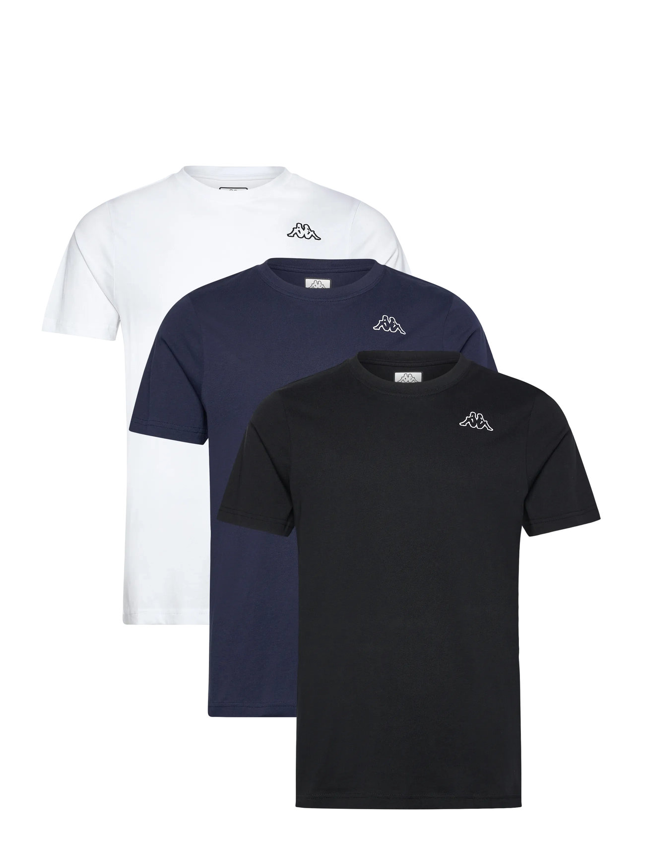 KAPPA Km Tee - Logo Cafers 3 Stk Patterned - S - Herren