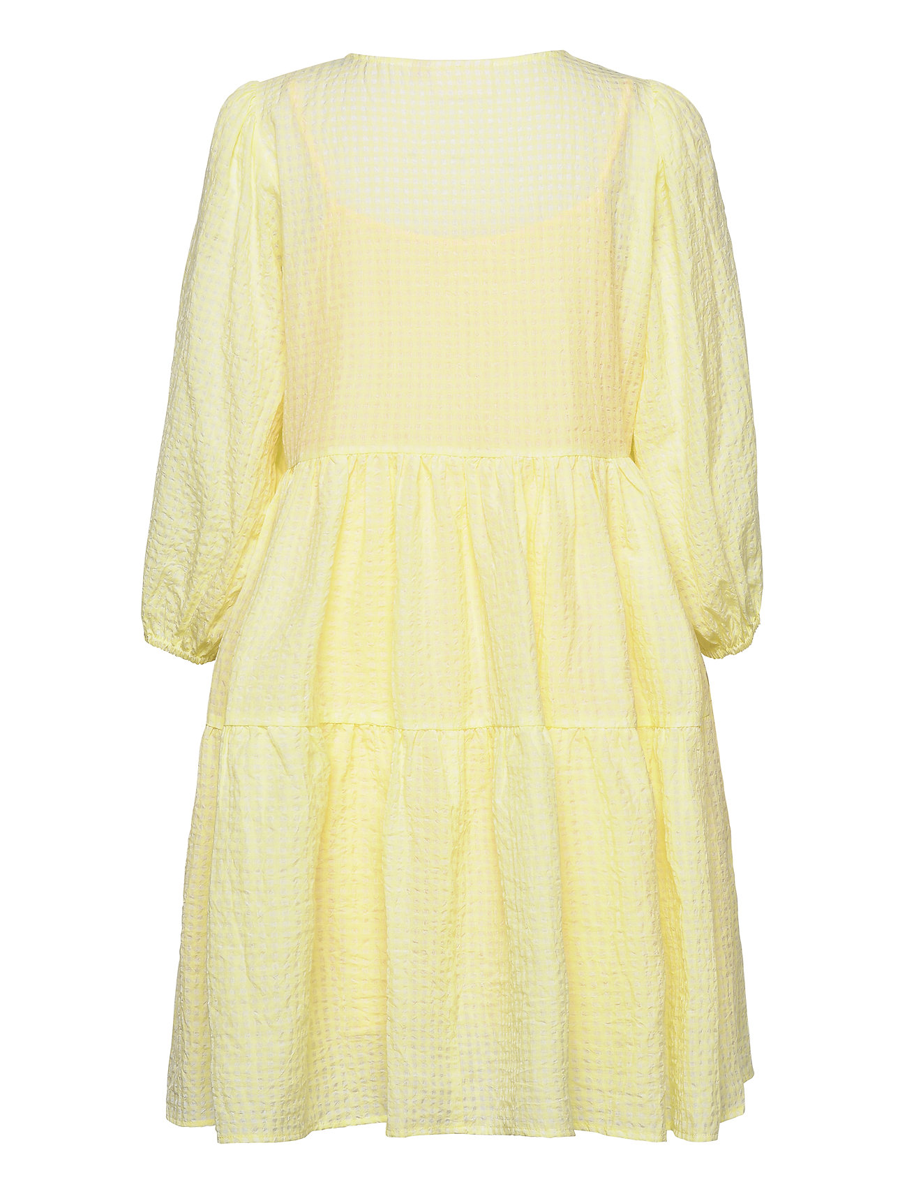 Amykb Dress Kort Kjole Gul Karen By Simonsen korte kjoler fra Karen by Simonsen til dame i YOUNG WHEAT -