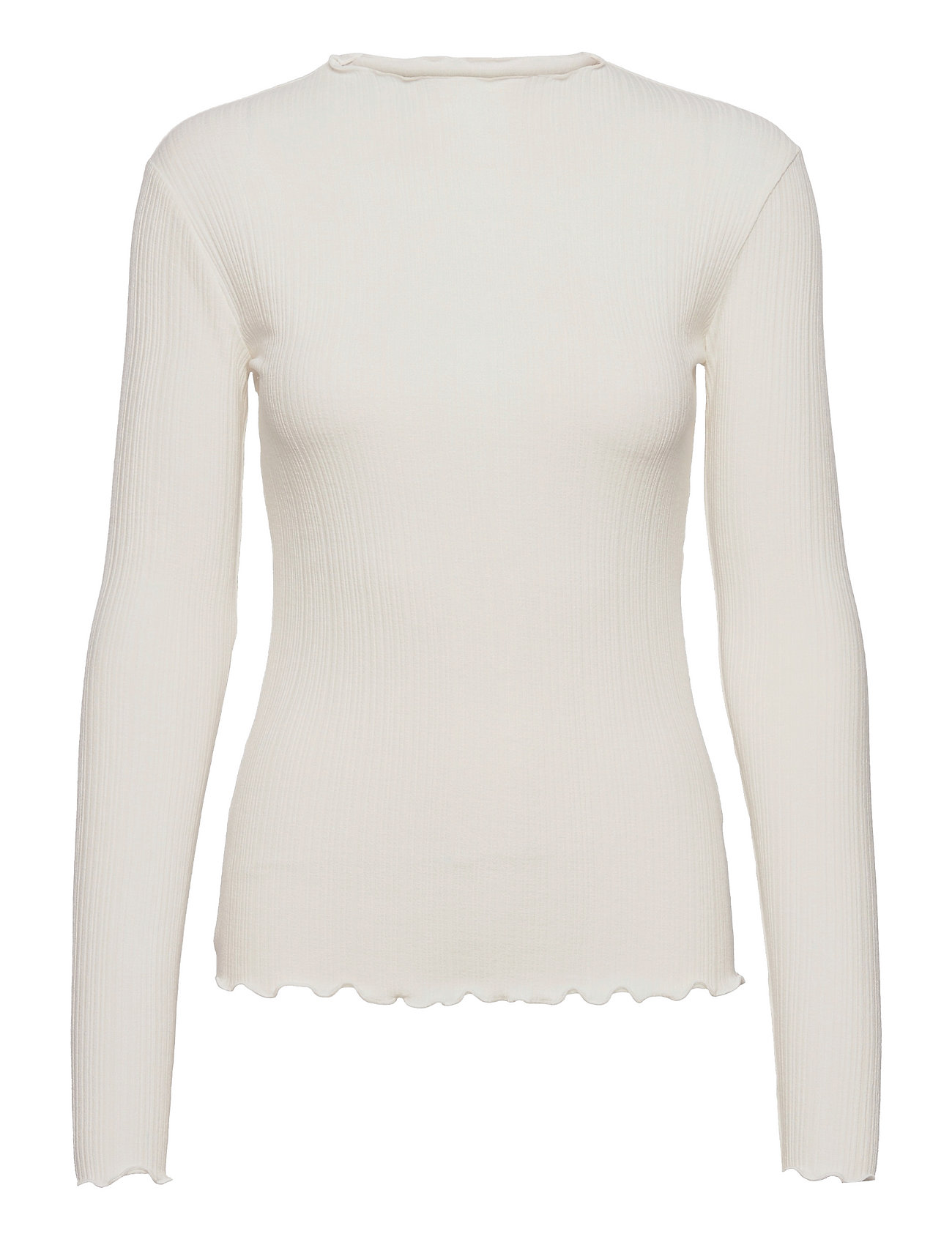 Candacekb Ls Tee Tops T-shirts & Tops Long-sleeved White Karen By Simonsen