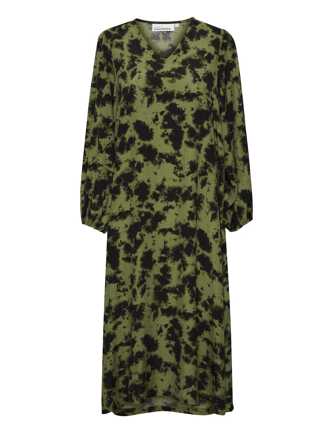 Kalinkakb Long Dress Green Karen By Simonsen