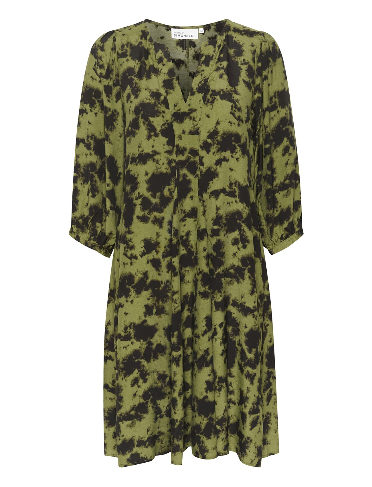 Kalinkakb Indie Dress Green Karen By Simonsen