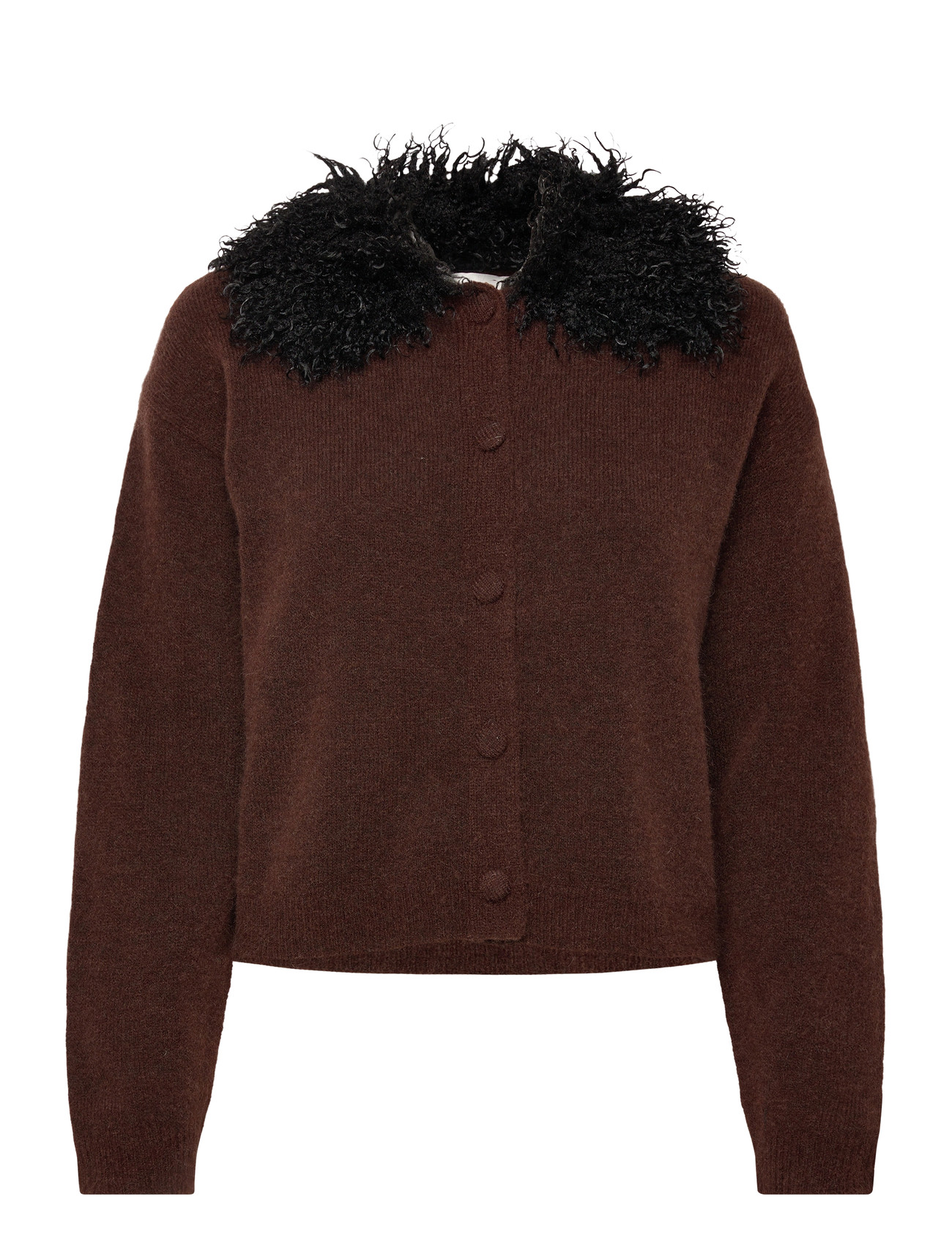 KAREN BY SIMONSEN Kbbelinda Cardigan Braun - L - Damen