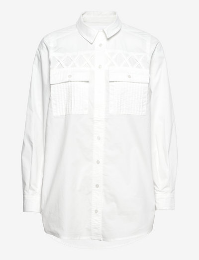 BammiKB Shirt - långärmade skjortor - bright white