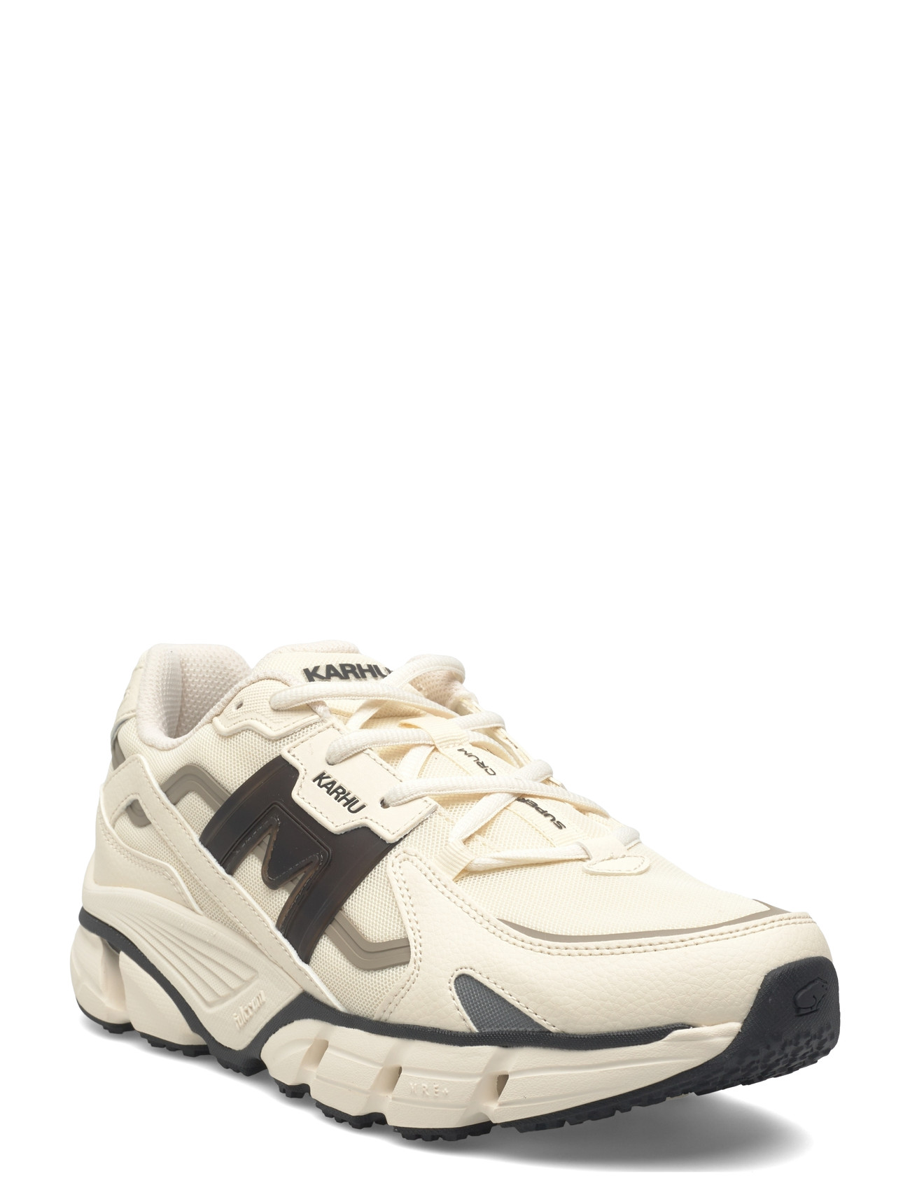 Karhu Super Fulcrum Vanilla Ice / Black, 46.5, Cream, Sneakers > Chunky Sneakers, Herre