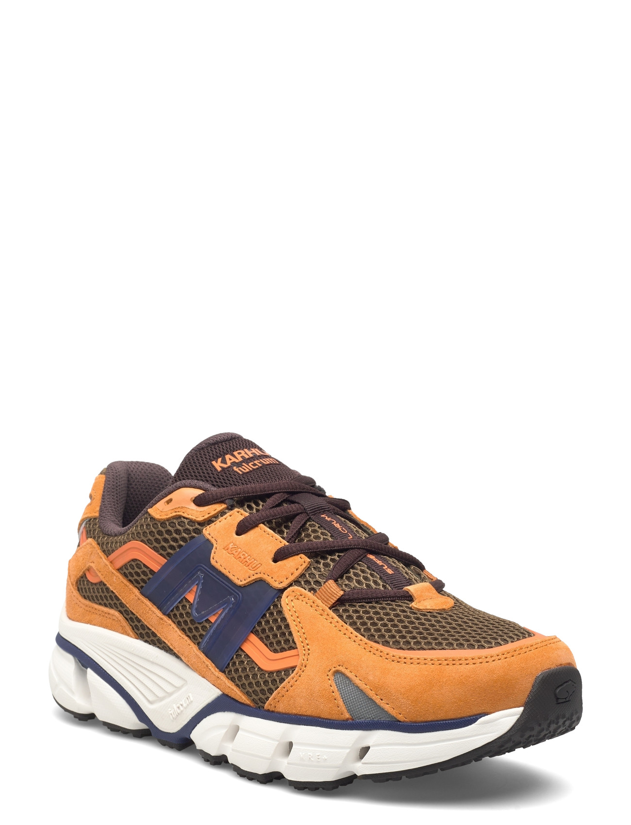 Karhu Super Fulcrum Nugget / Navy Peony, 45, Orange, Sport Sneakers > Sport Low Top Sneakers, Herre