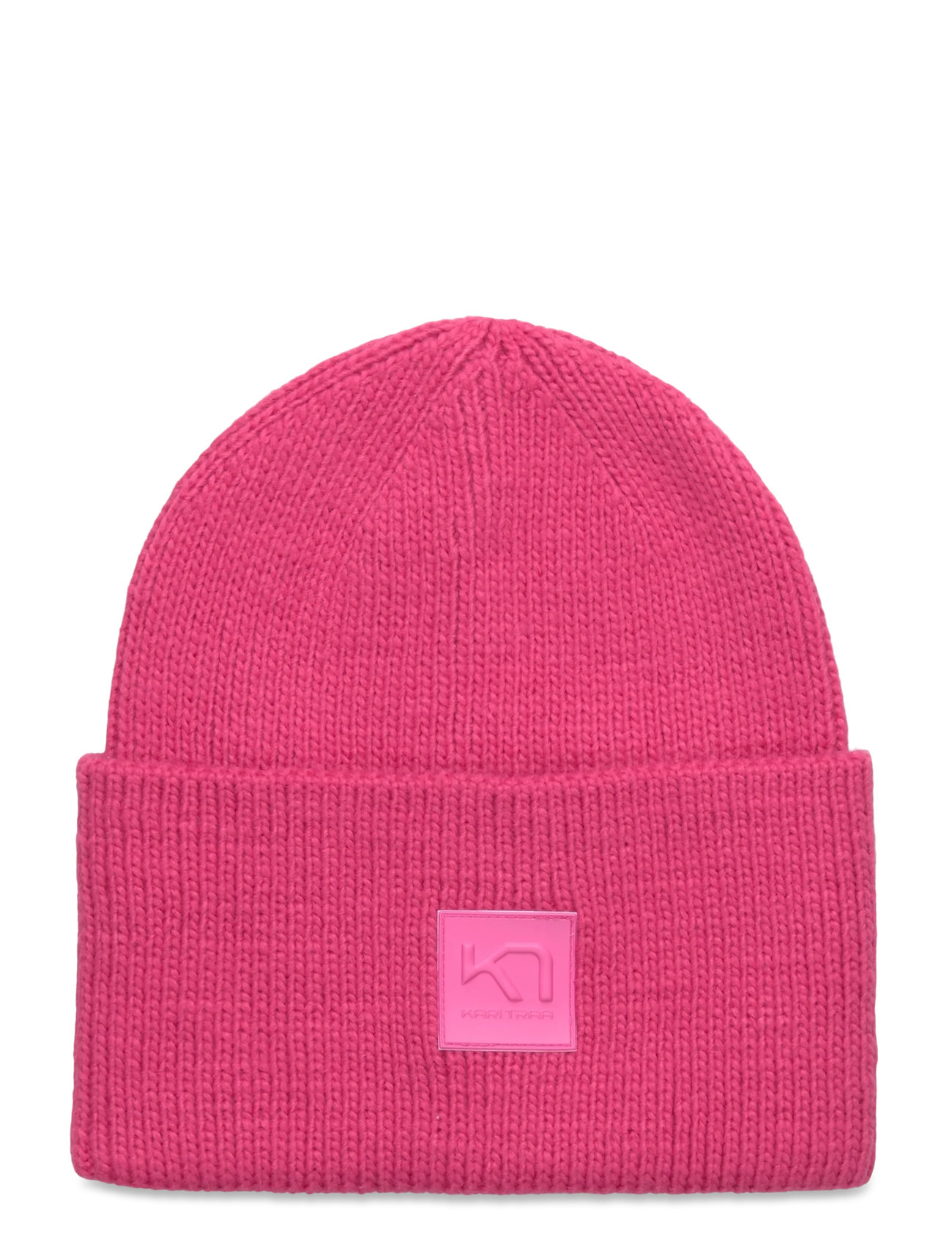 KARI TRAA Kyte Pudelmütze Pink - One Size - Damen