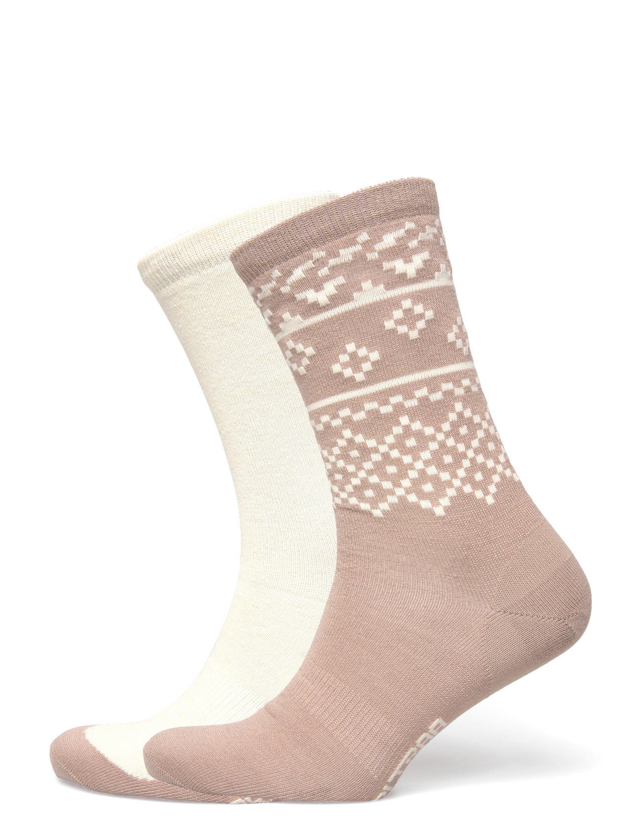 KARI TRAA Ragna Hiking Socke 2Pk Cream - 36-38 - Damen