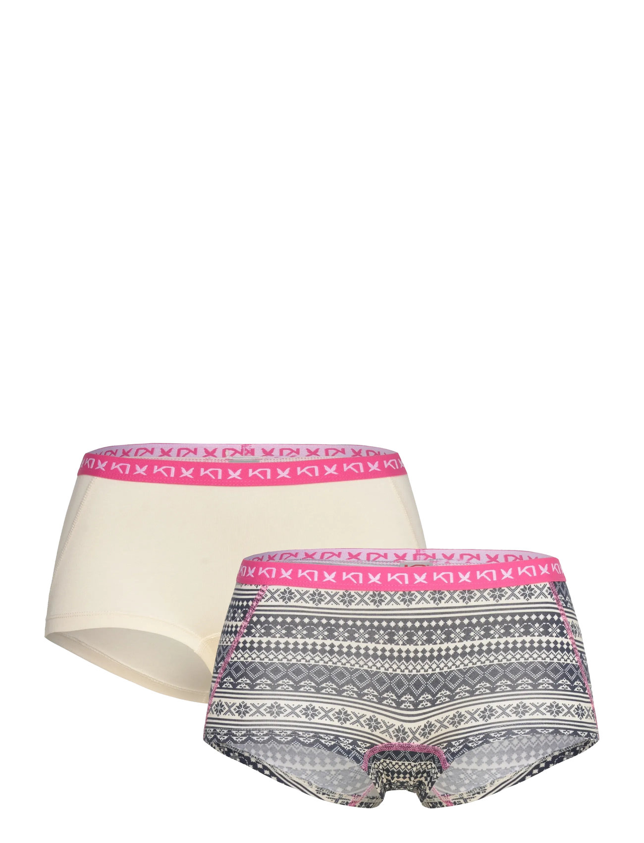 KARI TRAA Tina Hipster 2Pk Patterned - S - Damen