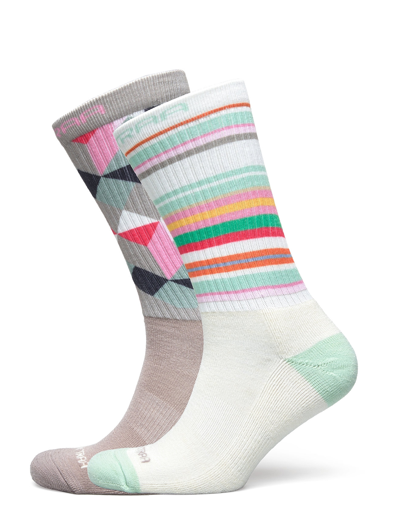 Kari Traa Puffin Sock 2Pk, 40-41, Multi/patterned, Sport Clothing > Sport Socks, Dame