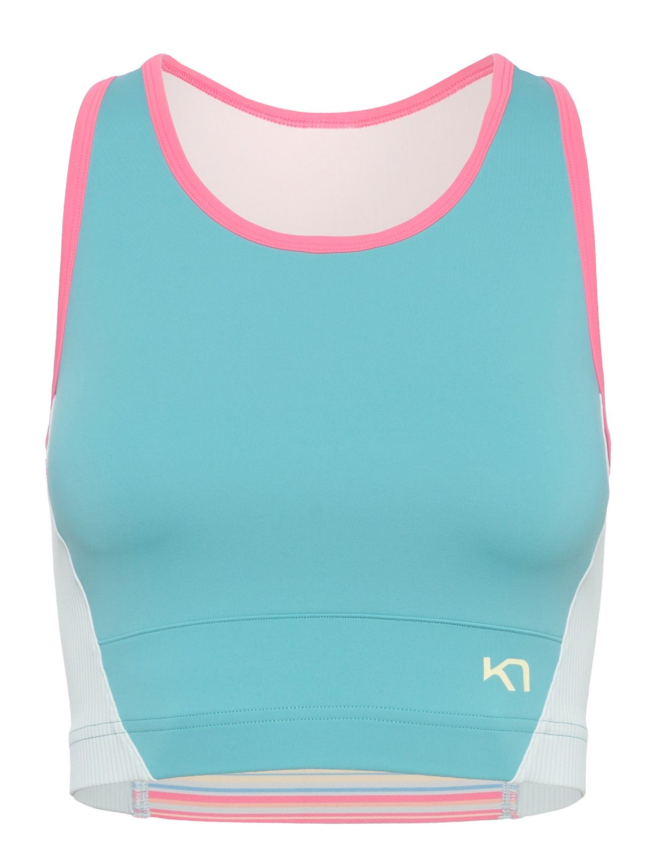Kari Traa Linnea Sports Top, XL, Multi/patterned, Sport Crop Overdele > Sport Sleeveless Crop Overdele, Dame