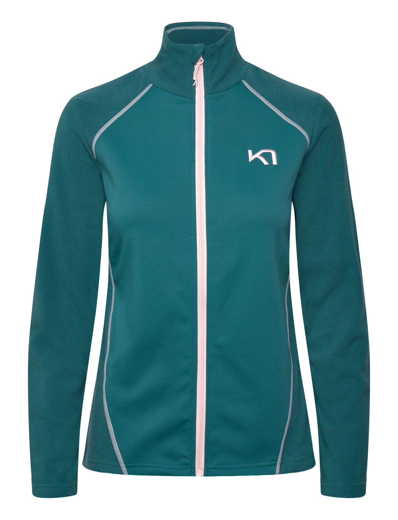 KARI TRAA Kari F/Z Fleece Grün - L - Damen