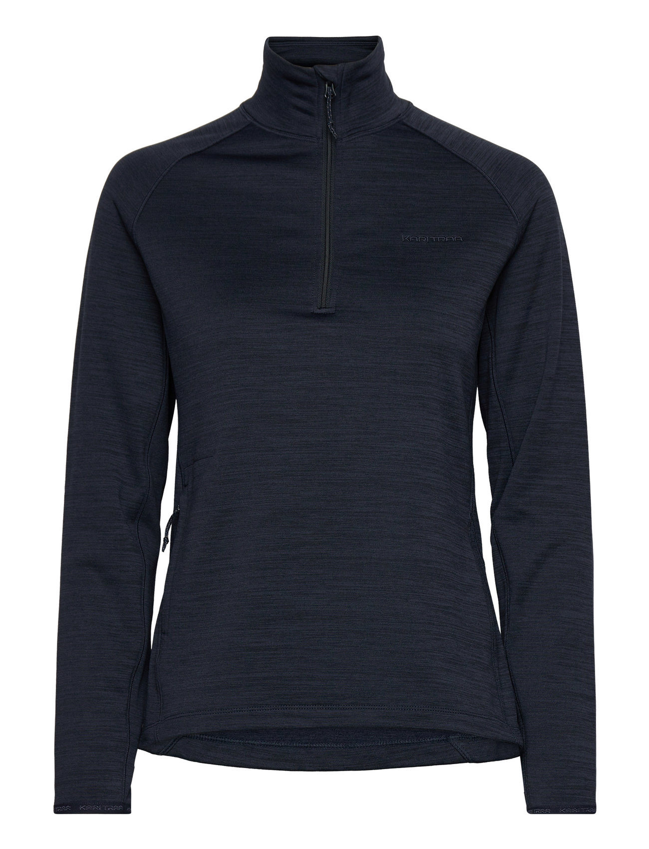 Berthe Midlayer Half Zip Sport Sweatshirts & Hoodies Fleeces & Midlayers Navy Kari Traa