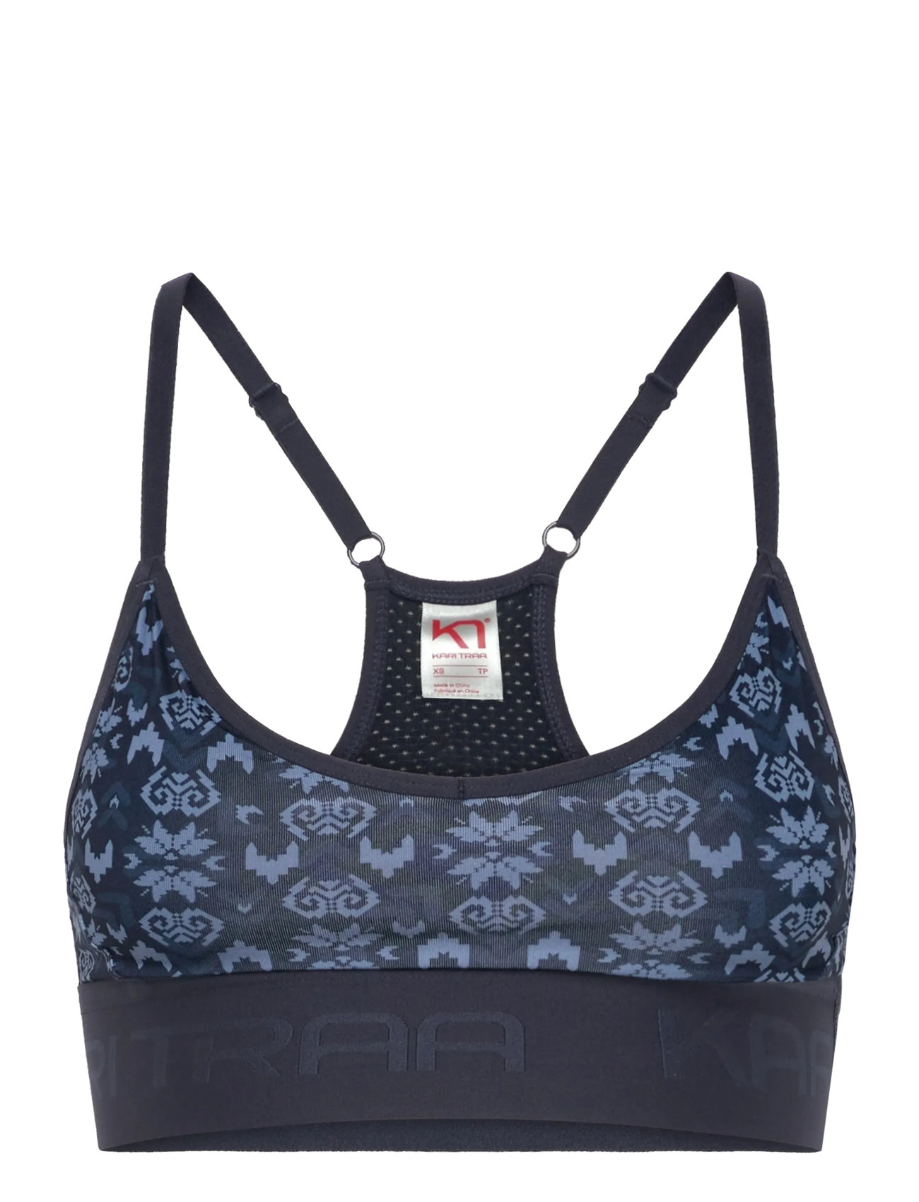 KARI TRAA Var Printed Navy - S - Damen