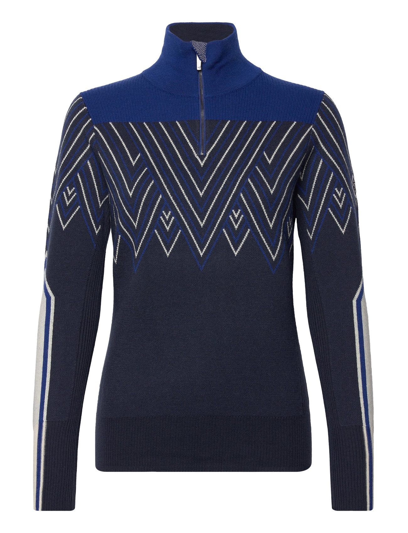 Voss Ski Knit Half Zip Sport Knitwear Jumpers Navy Kari Traa