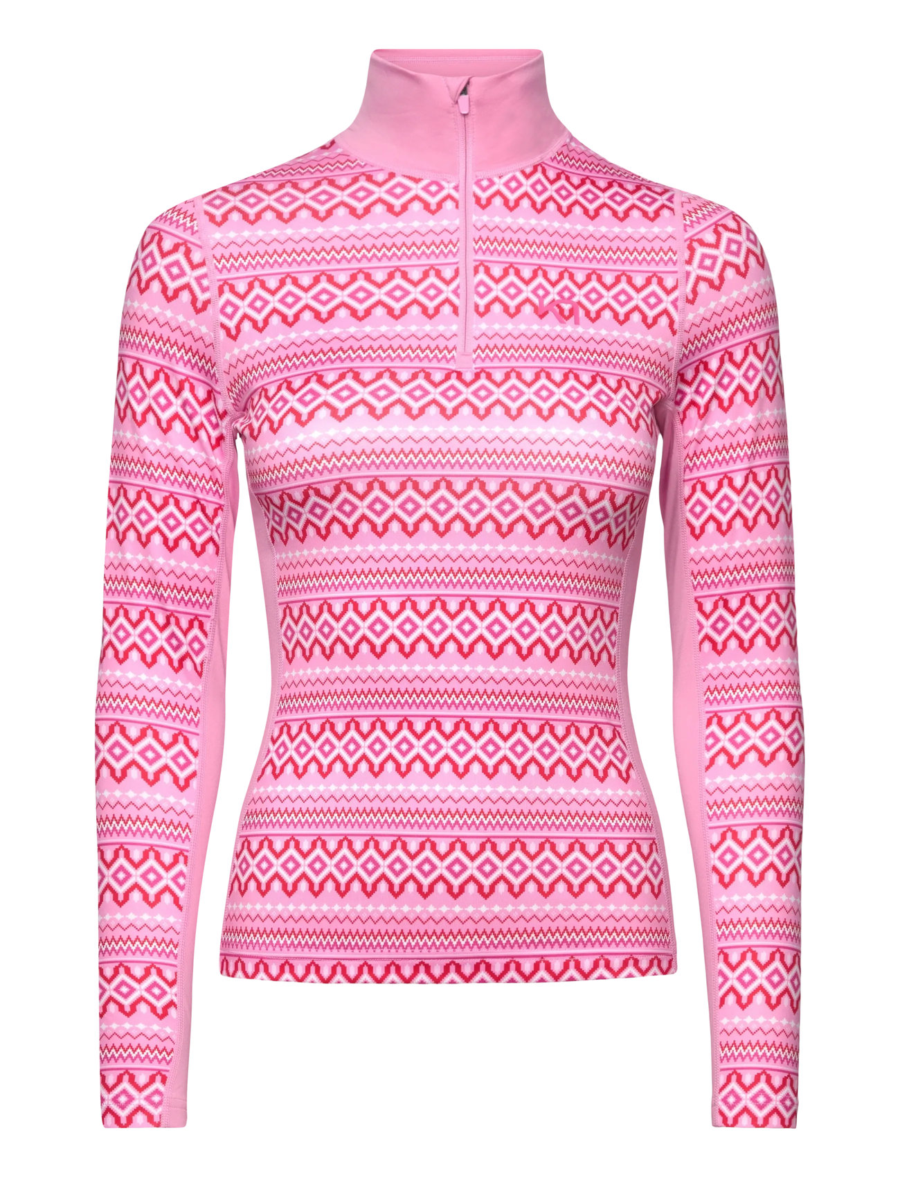 Kari Traa Lilja Hz, XL, Pink, Sport Base Layers > Sport Base Layer Overdele, Dame