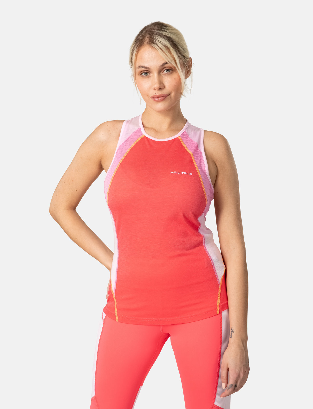 Kari Traa Alma Tank, M, Sports Oberteile & T-shirts, Koralle - Sport Tank Oberteile, Frauen