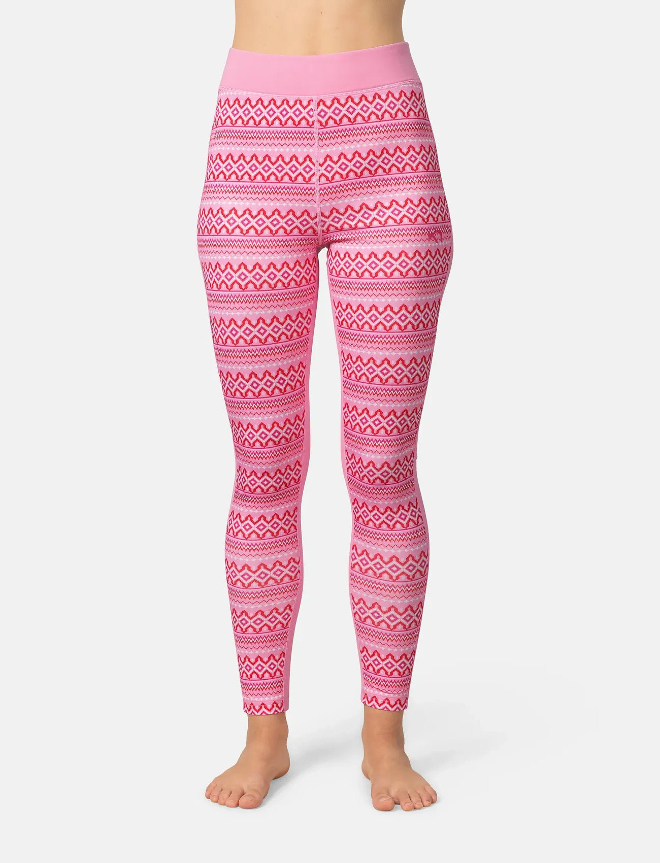 Kari Traa Lilja High Waist Pants, S, Pink, Sport Base Layers > Sport Base Layer Underdele, Dame
