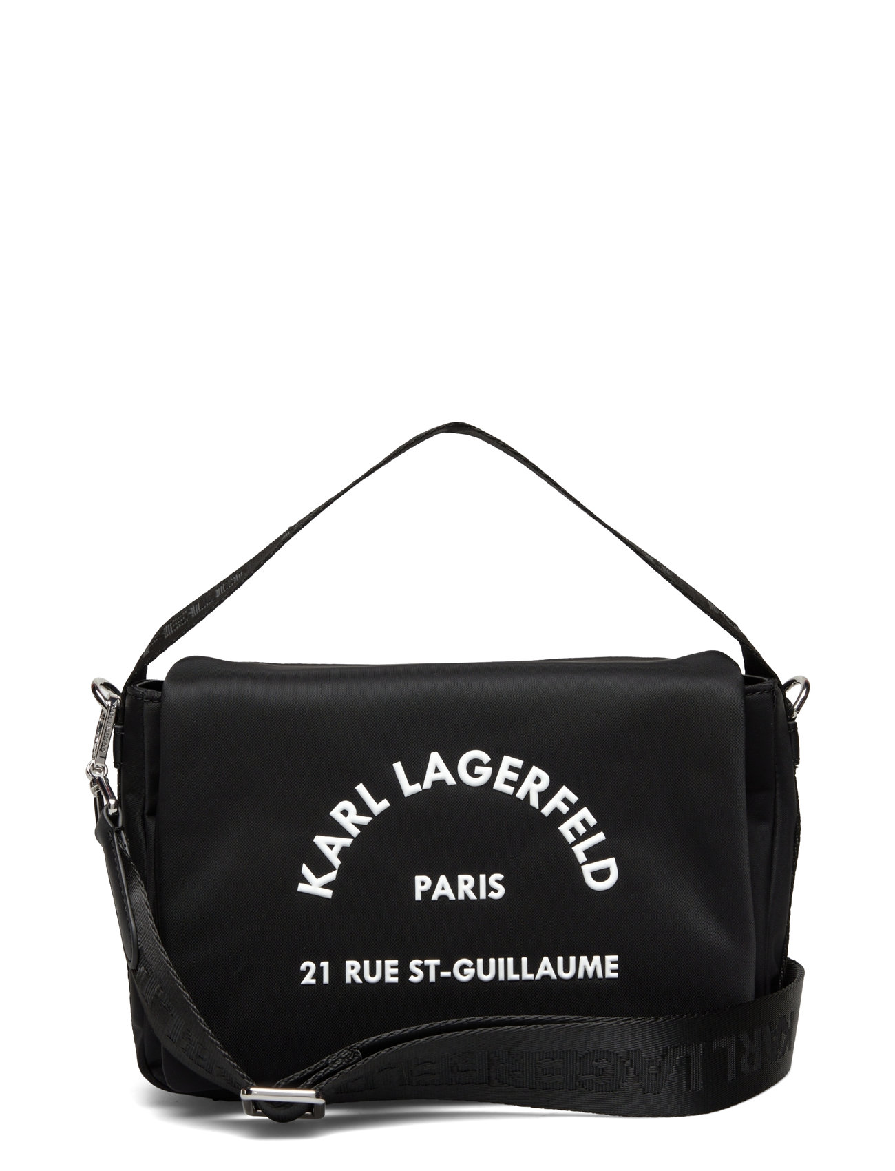 KARL LAGERFELD PARIS Messenger Cross-body Burgundy Red Purse Bag | eBay