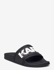 Karl Lagerfeld Shoes - KONDO Karl Logo Slid - chaussures d'été - black rubber - 0