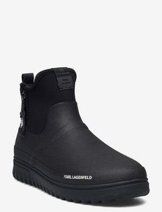 VOSTOK Lo Sock Boot - rain boots - black rubber