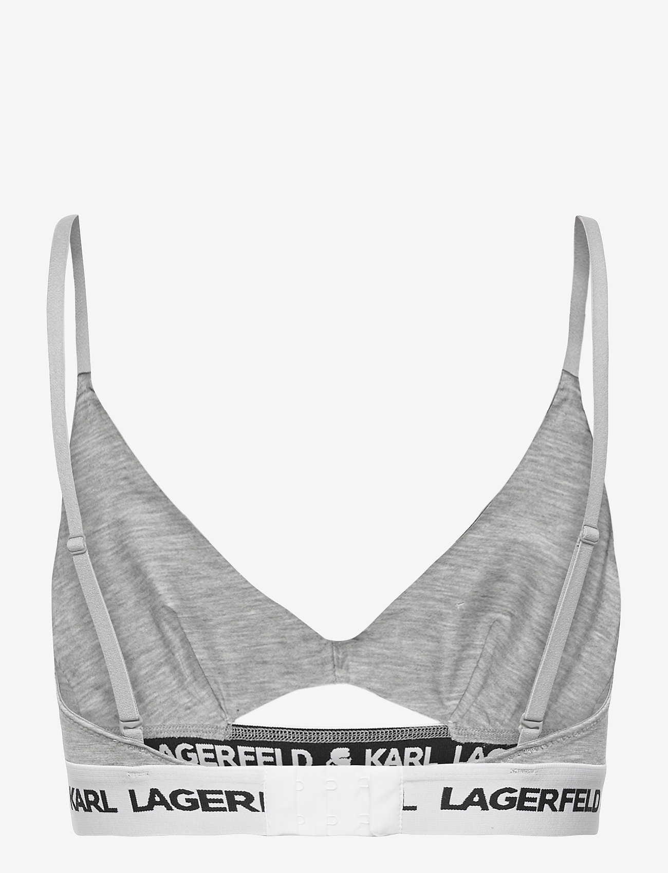 Karl Lagerfeld Peephole Logo Bra - Bras | Boozt.com