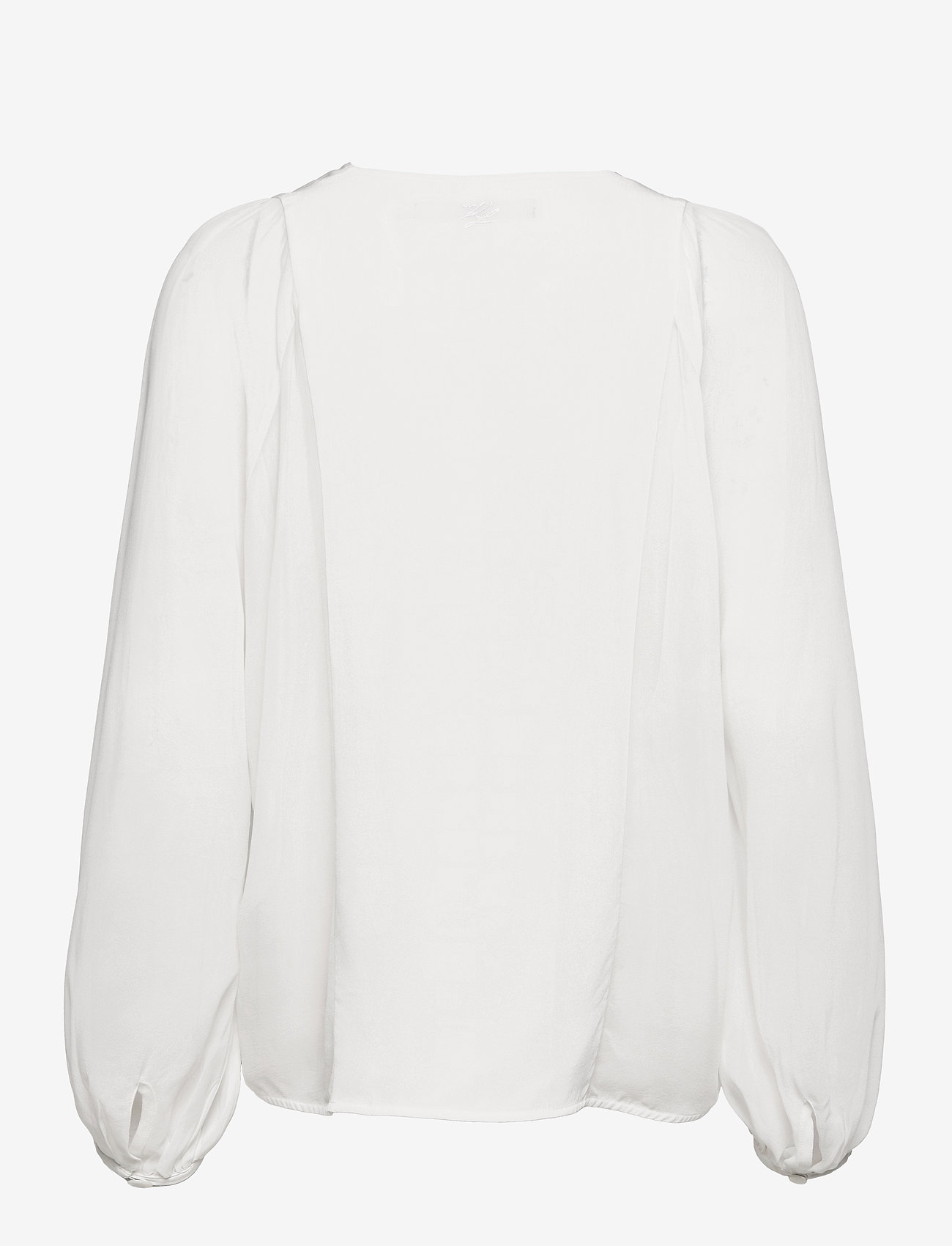 Karl Lagerfeld Silk Blouse W/ Gathering - Blouses & Shirts | Boozt.com