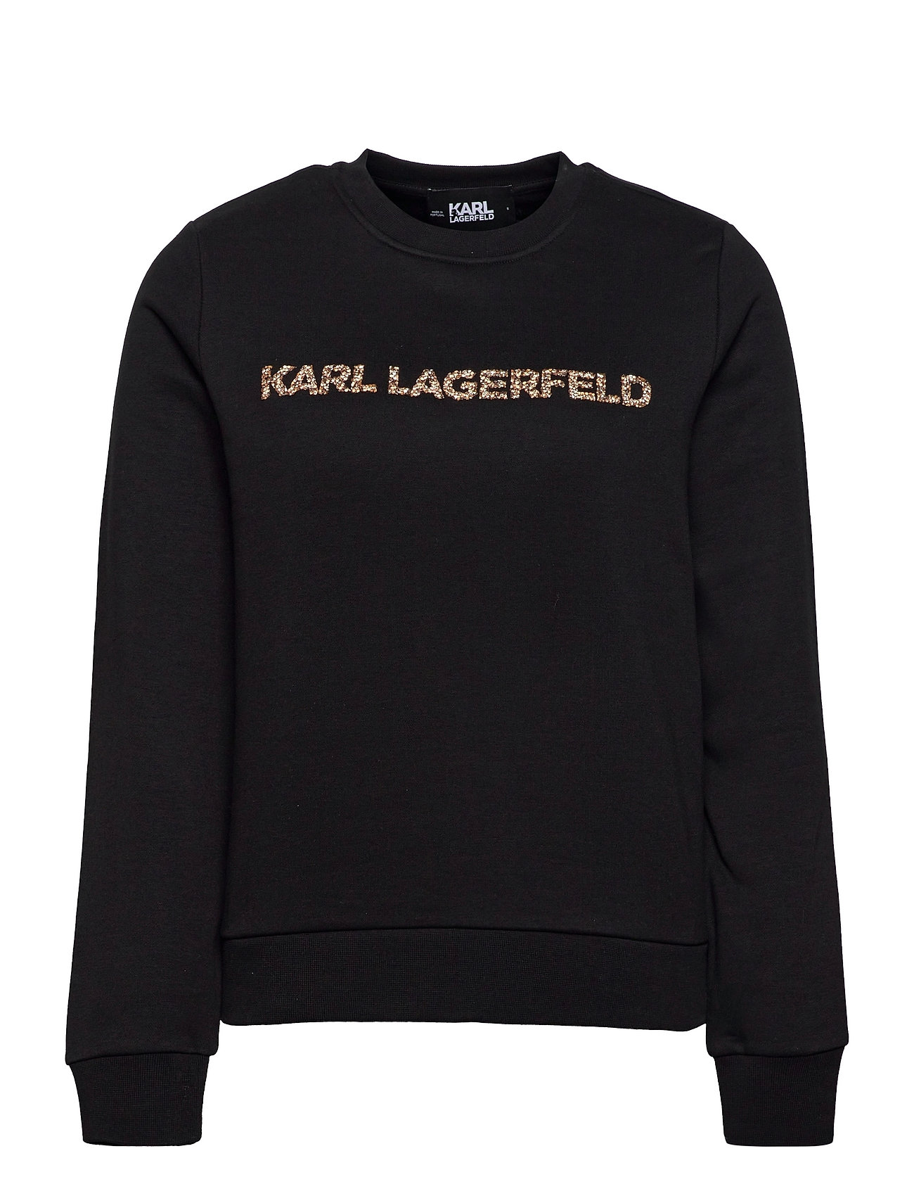 Kandy Krush Logo Sweatshirt Svetari Collegepaita Musta Karl Lagerfeld