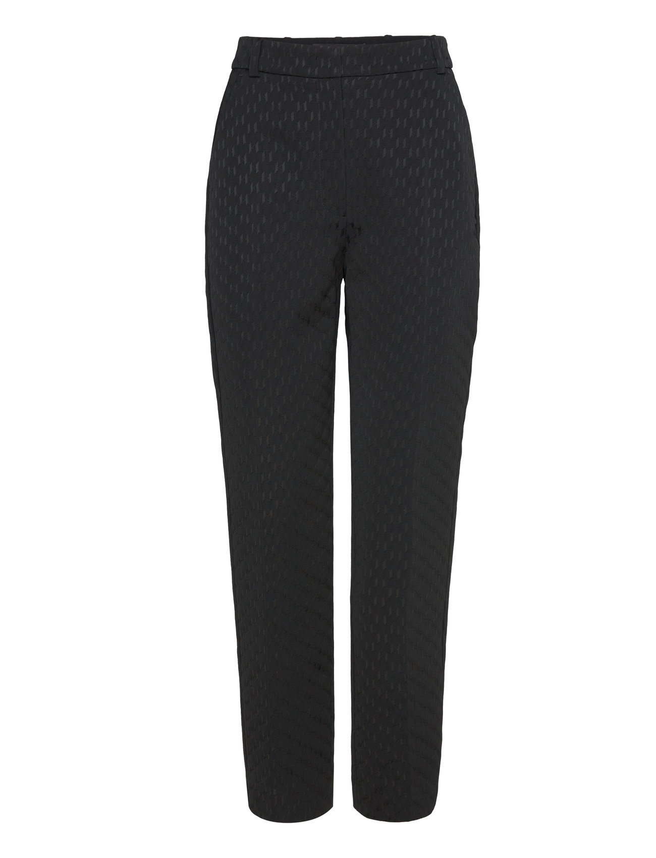 KARL LAGERFELD Monogram Anzug Hosen Schwarz - IT40-SE36 - Damen