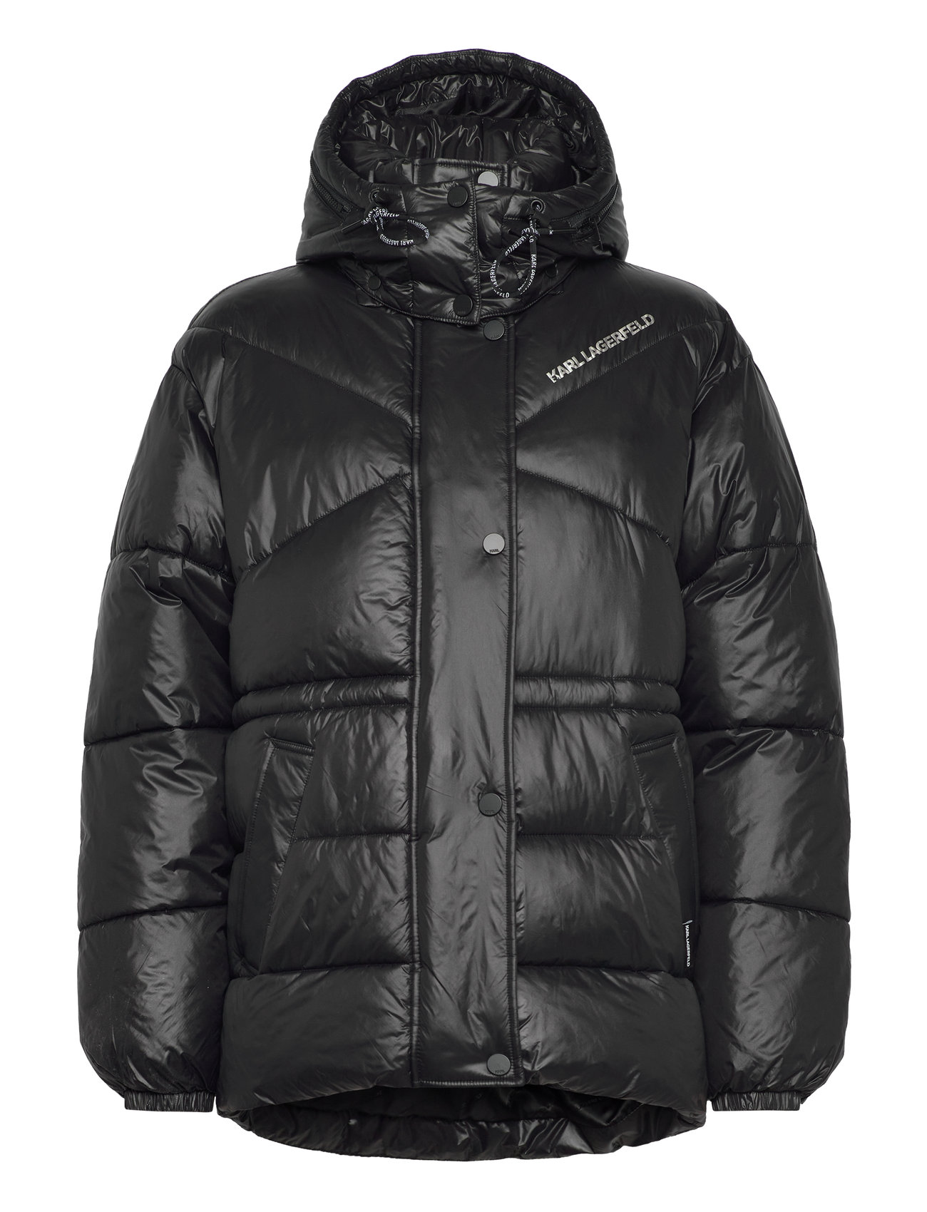 Karl Lagerfeld Puffer Jacket Svart