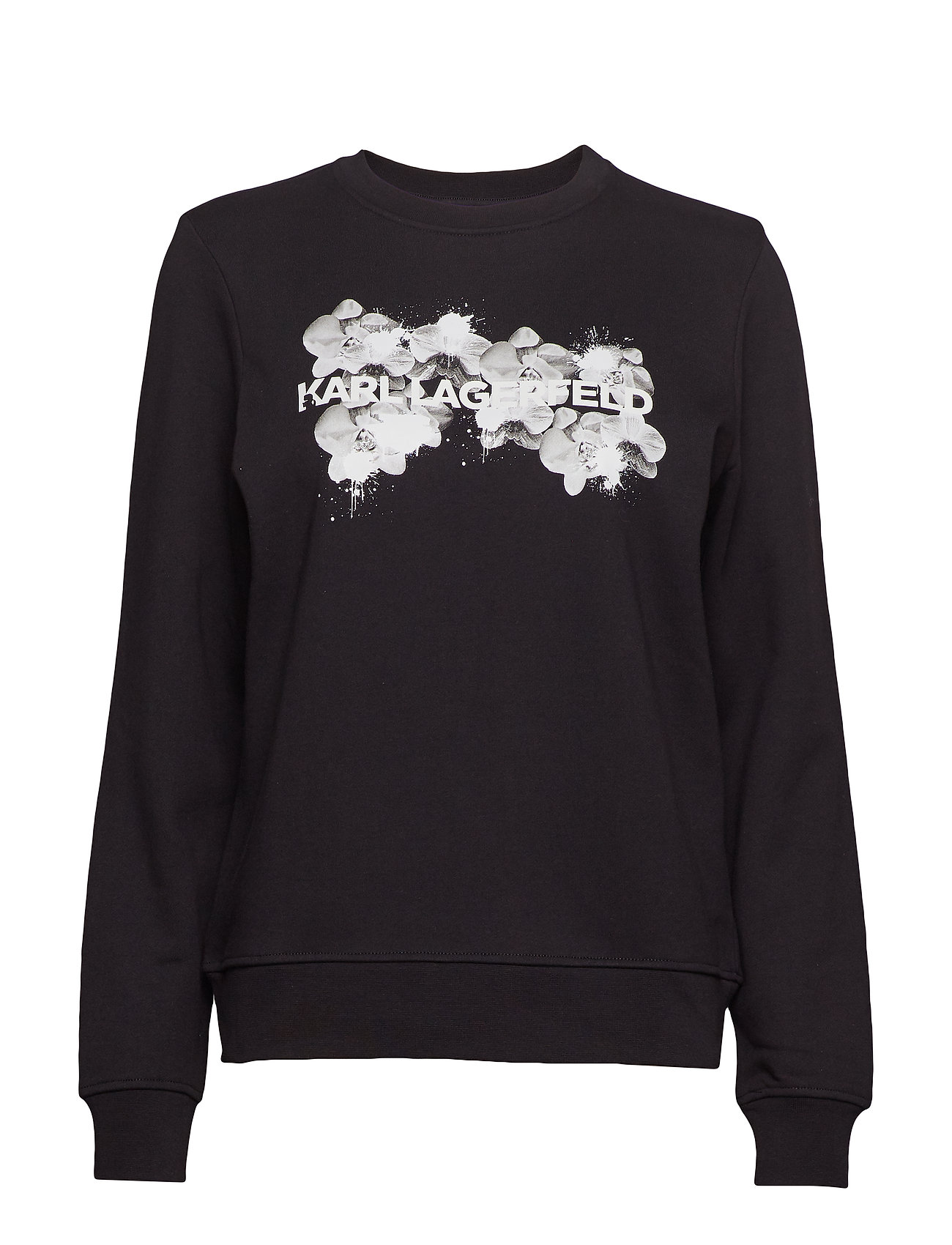 karl lagerfeld black sweatshirt