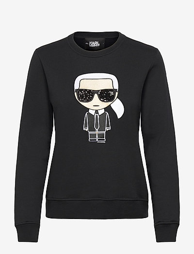 Ikonik Karl Sweatshirt - sweatshirts et sweats à capuche - black