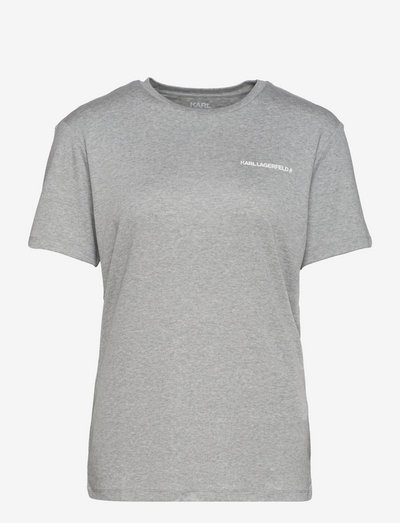 Unisex Logo Pyjama T-Shirt - nattøy & loungeklær - grey melange
