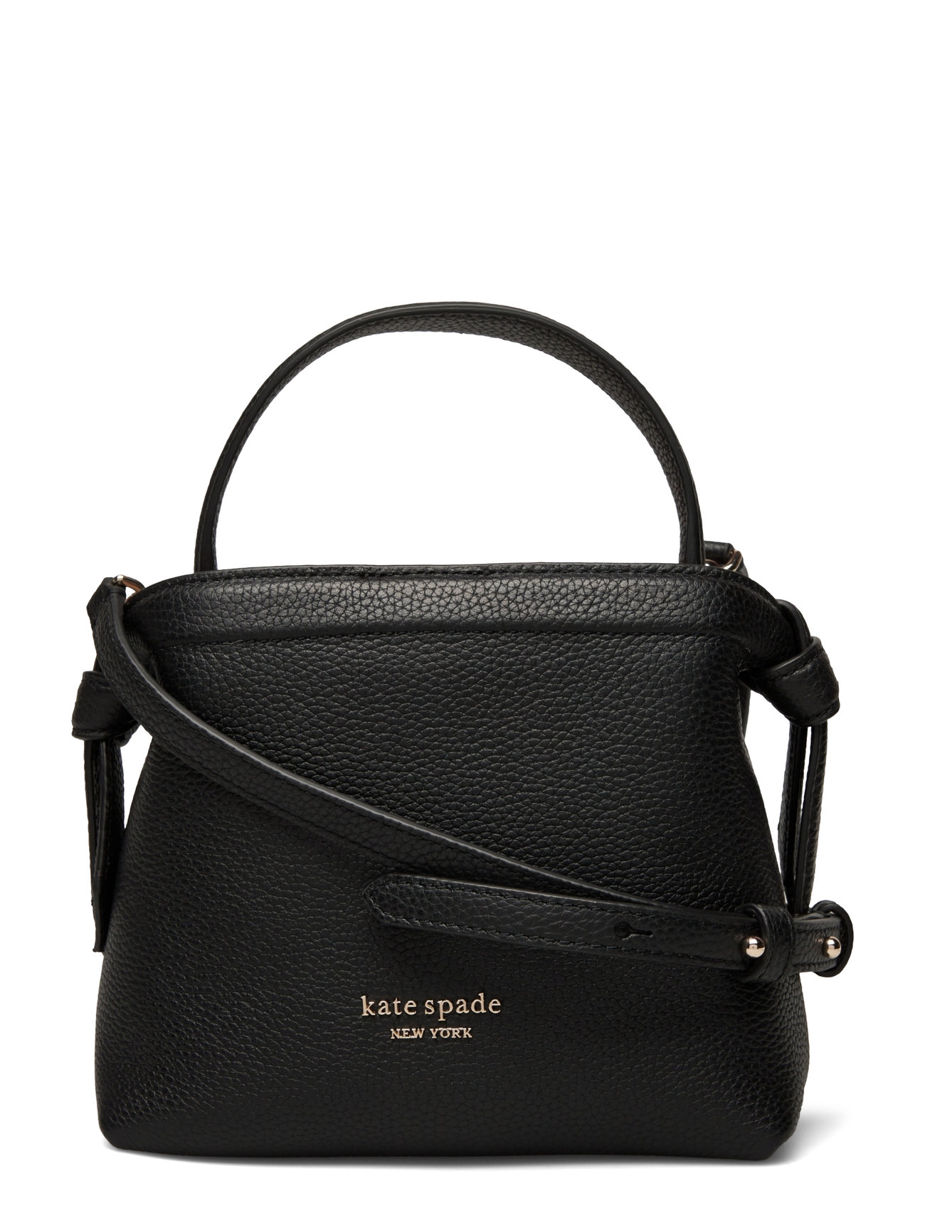Knott Mini Crossbody Tote Designers Small Shoulder Bags-crossbody Bags Black Kate Spade