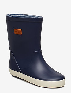 Skur WP - unlined rubberboots - blue