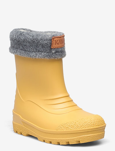 Gimo WP - lined rubberboots - bright yellow