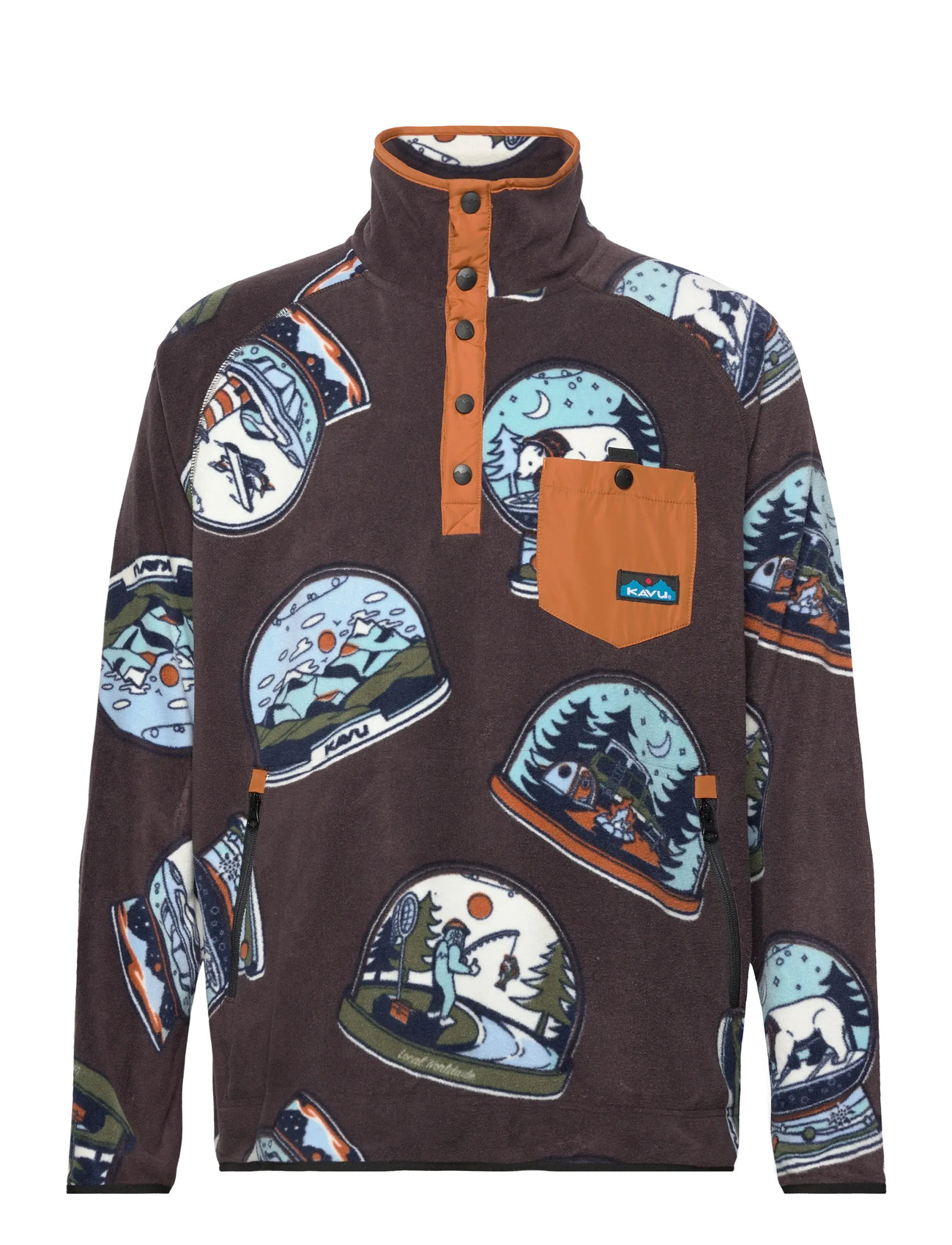 KAVU Teannaway Braun - L - Herren