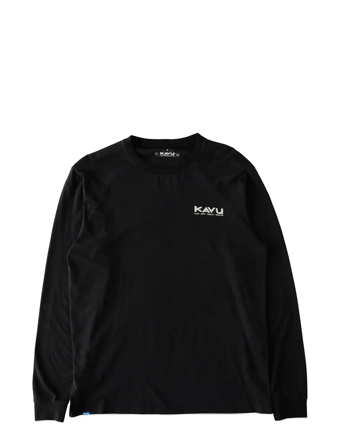 KAVU Ls Etch Art Schwarz - S - Damen