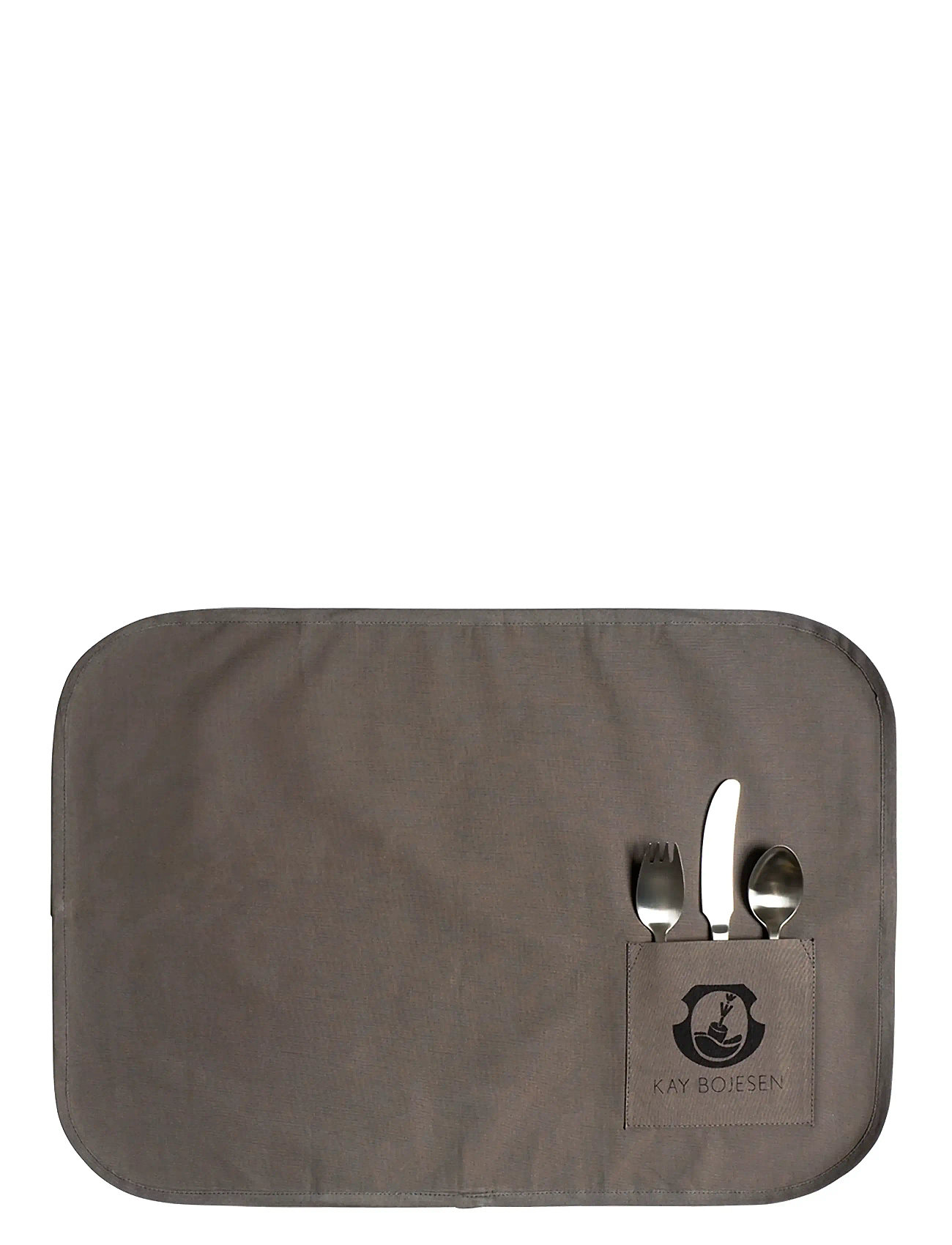 Kay Bojesen Dækkeserviet, 49X35.5 cm, Grey, Tableware > Placemats, Unisex