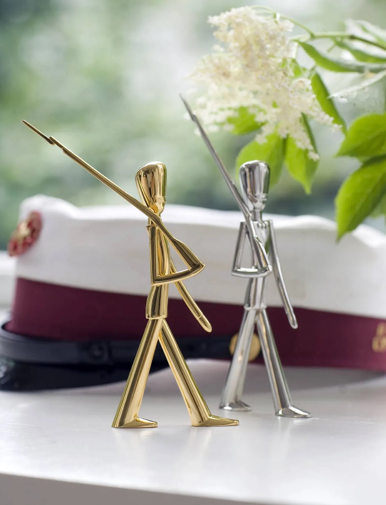 Kay Bojesen Kongelig Garder, 16 cm, Silver, Decorative Accessories-details > Figures & Sculptures, Unisex