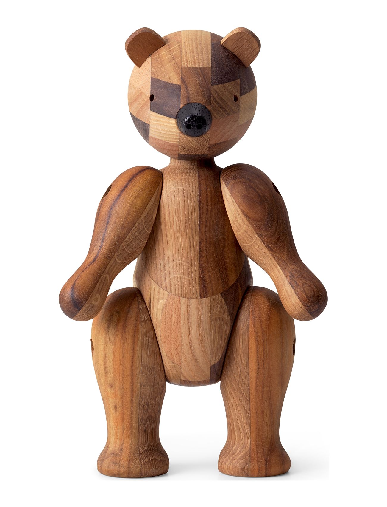 Bjørn Reworked Jubilæum Mellem Mix Træ Home Decoration Decorative Accessories-details Wooden Figures Brown Kay Bojesen