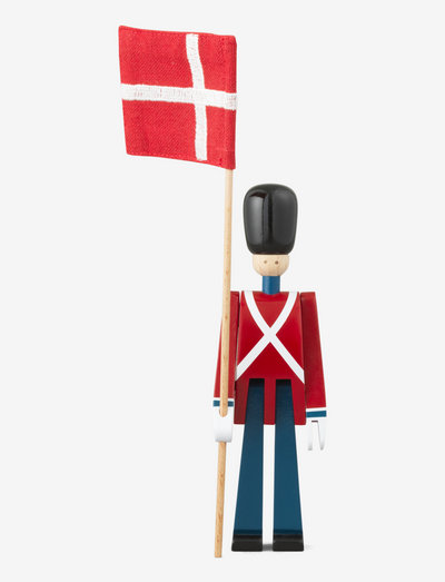 Standard-bearer mini red/blue/white