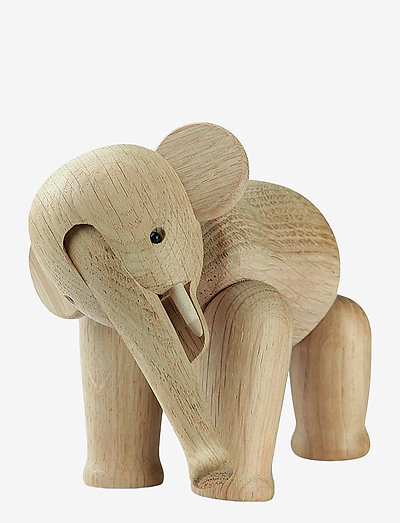 Elephant mini - wooden figures - oak