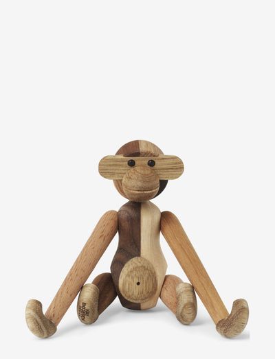 Monkey Reworked mini mixed wood - koka figūras - mixed wood