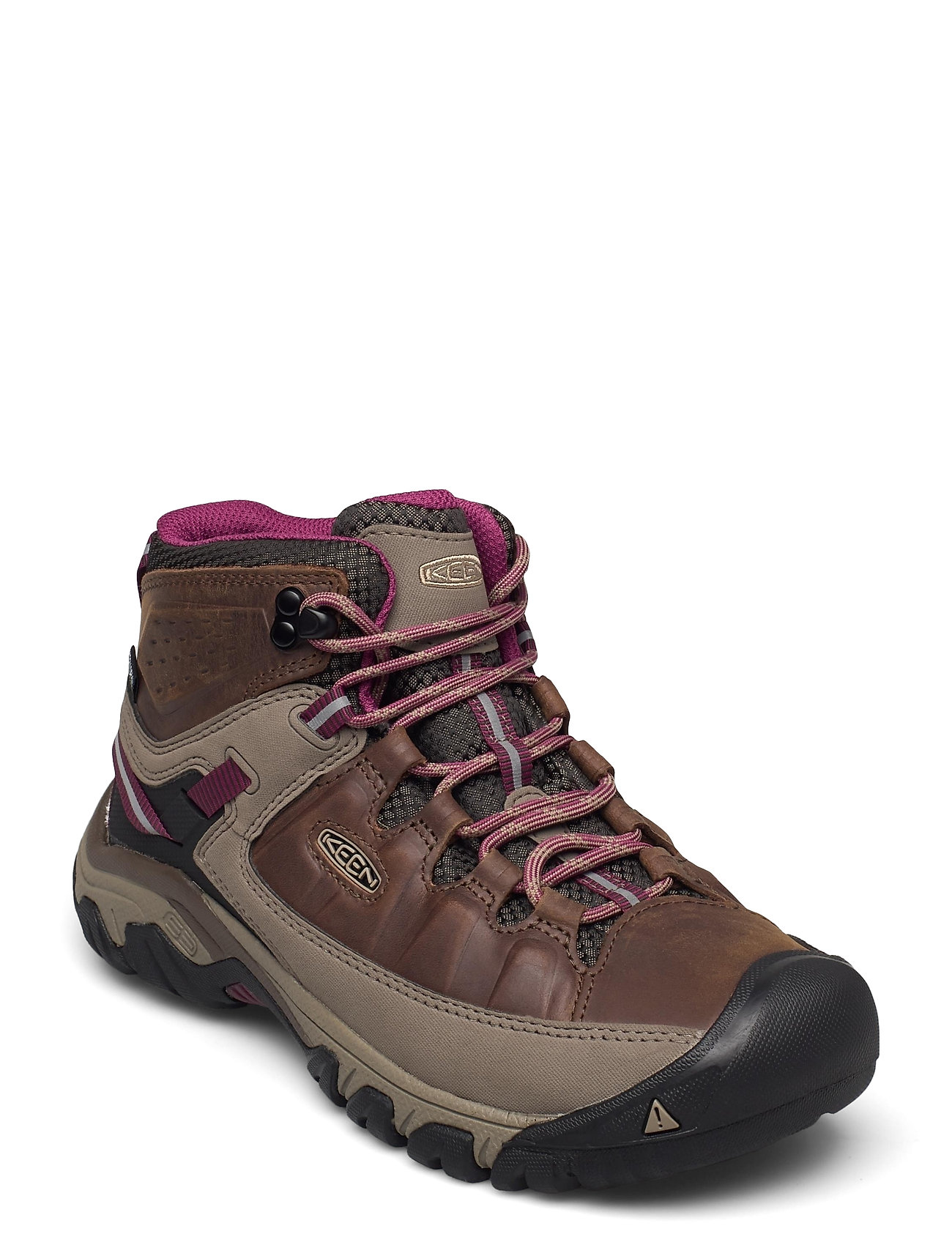 Ke Targhee Iii Mid Wp W Weiss-Boysenberry Sport Sport Shoes Outdoor-hiking Shoes Brown KEEN