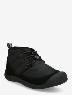 KE HOWSER II CHUKKA - sporta apavi ar augstu augšdaļu - black-black