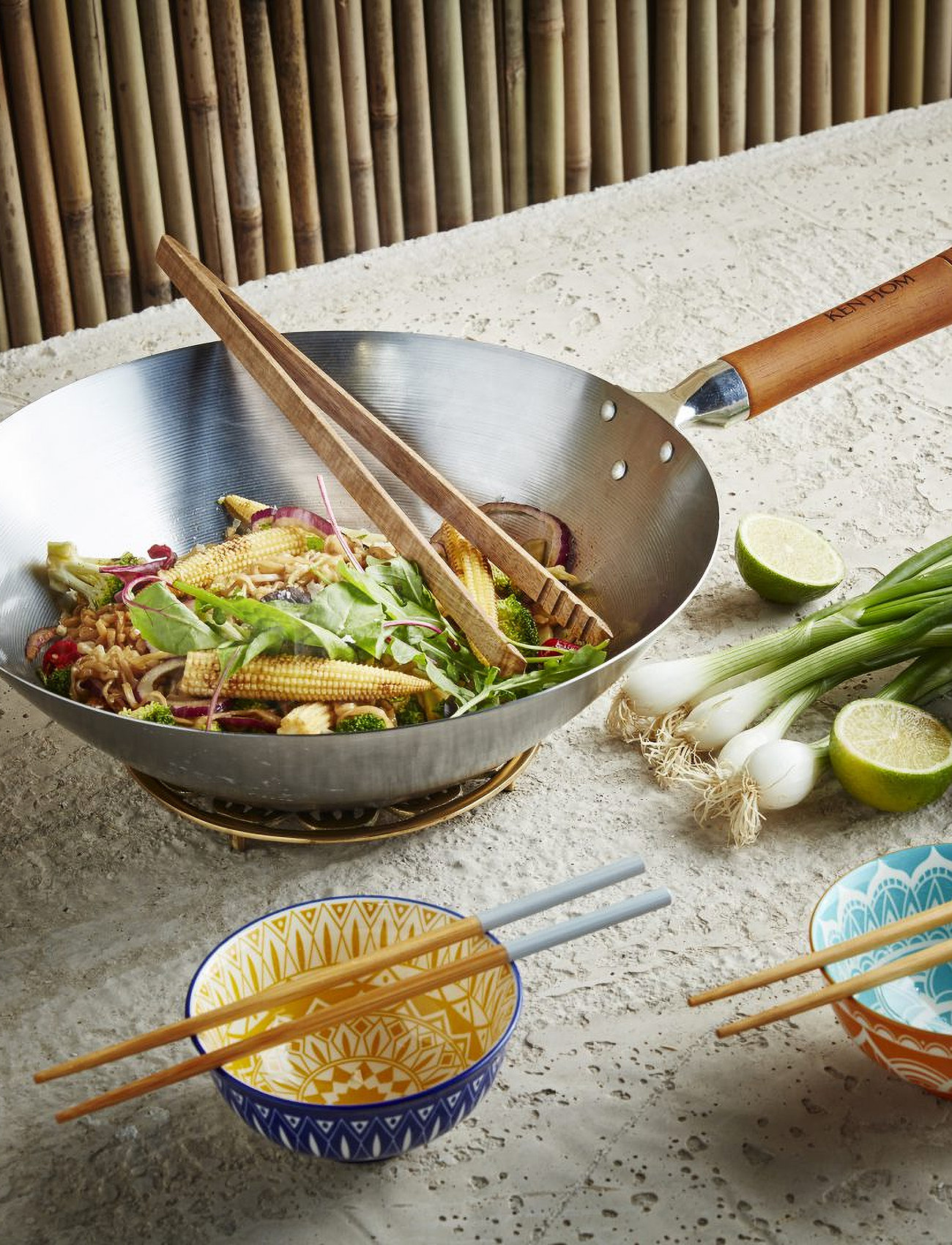Ken Hom Wok Classic Carbon Ken Hom, Ø 32 cm, Brown, Gryder Og Pander > Woks, Unisex